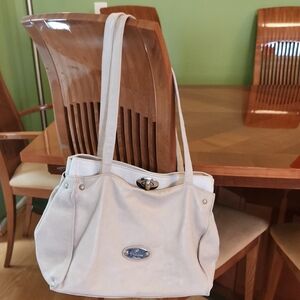 Elegant Light Grey Tote Bag